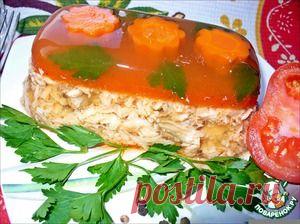 Рыбный холодец в томатном желе «Для разгону!» - кулинарный рецепт