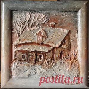 Объемные картины из картона