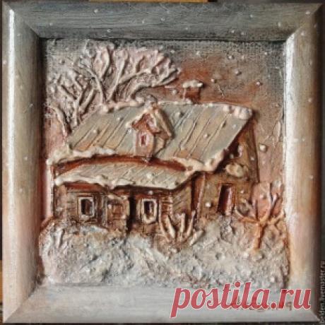 Объемные картины из картона