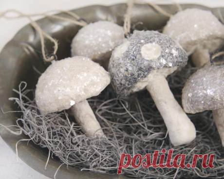 Tutorial: How to Make Spun Cotton Mushrooms – Smile Mercantile Craft Co.