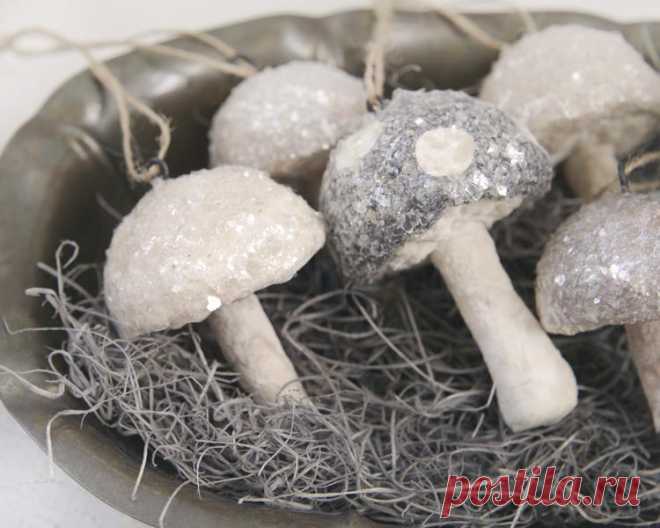 Tutorial: How to Make Spun Cotton Mushrooms – Smile Mercantile Craft Co.