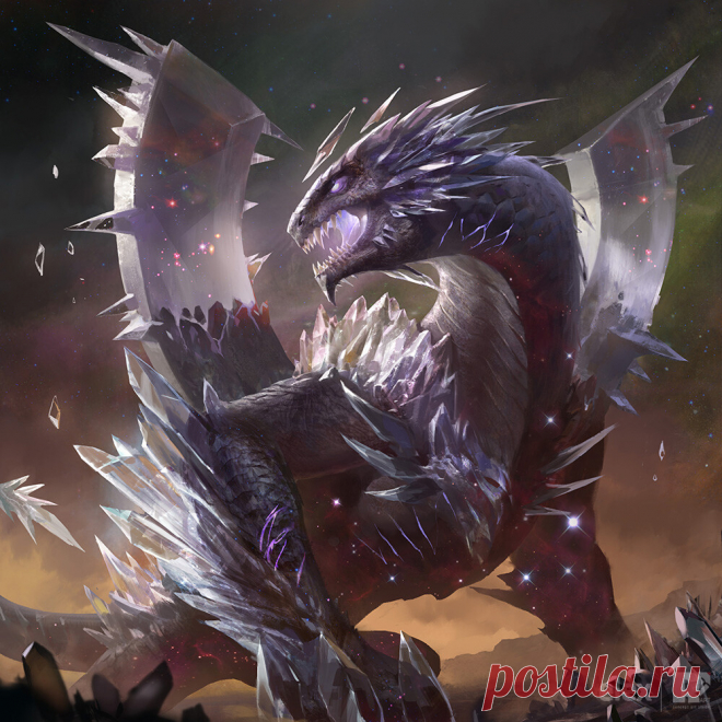 ArtStation - Dragon Illustration x 2, Red Pencil Art