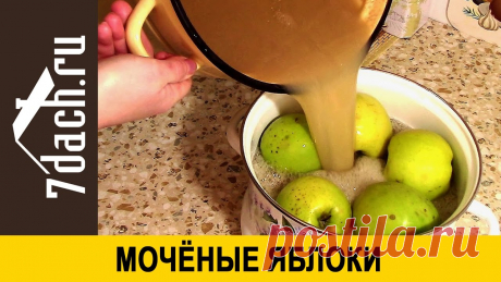 Моченые яблоки - 7 дач - YouTube