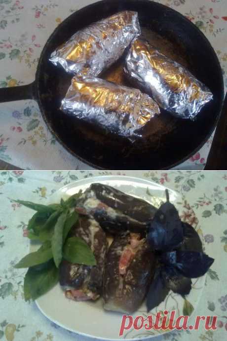 Баклажаны в фольге