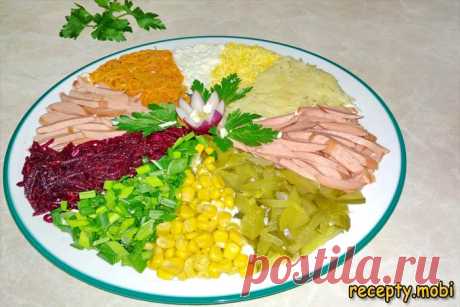 Салат «Радужный» – яркий, вкусный и полезный
