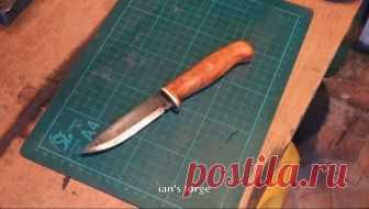 Простой самодельный нож Хотите научиться делать ножи своими руками? Тогда эта инструкция именно для вас. Сегодня мы разберем, как сделать простой и качественный нож своими руками. Тут не будет использоваться ковка, так что процесс работ не будет слишком тяжелым. Из минимальных инструментов понадобится угловая шлифовальная