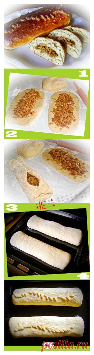Кулебяка с капустой - nesushi.net
