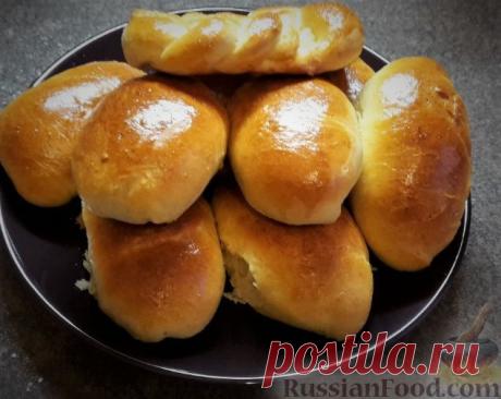 Рецепт: Пирожки с капустой и яйцом на RussianFood.com