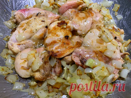 Такое блюдо из курицы готовлю часто, получается настолько вкусно и быстро, что решил поделиться с вами | Кухня Технолога | Дзен
