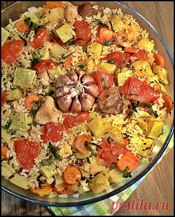 Кабачки с курицей по - Египетски. - стр. 1 - Кулинарные рецепты