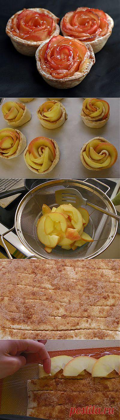 Булочки с корицей — яблочный вариант | Четыре вкуса