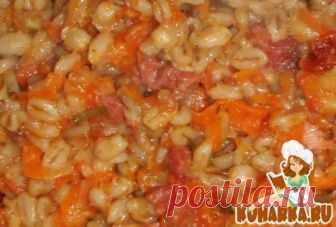 Рецепт: Вкусная перловка