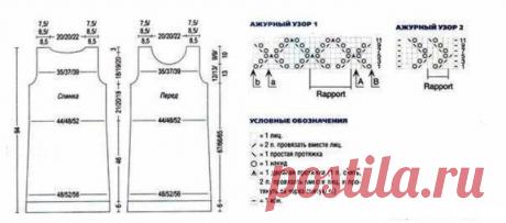 Knitted dress knee-length gray-blue