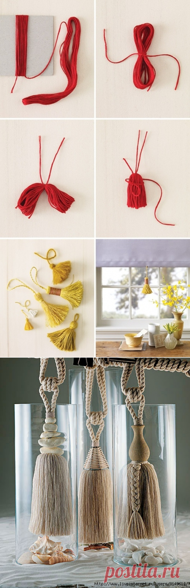 Делаем кисточки