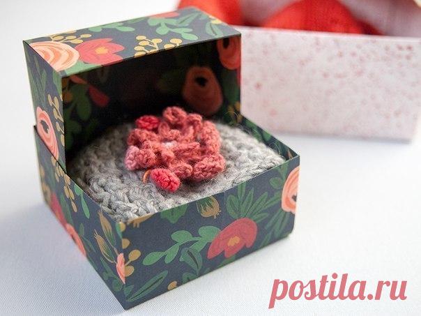 Коробочка из бумаги за 5 минут. Оригами.