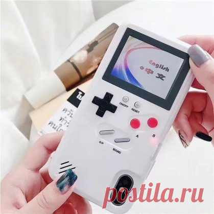 Чехол на айфон, с цветным дисплеем и играми GameBoy Nintendo | Что купить на Алиэкспресc? Интересные товары на Али