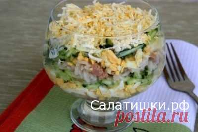 8 ВКУСНЫХ САЛАТОВ К НОВОГОДНЕМУ СТОЛУ » Рецепты вкусных салатов
