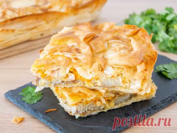 Пироги из теста фило — рецепты с пошаговыми фото и видео