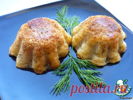 Кексы картофельные с грибами