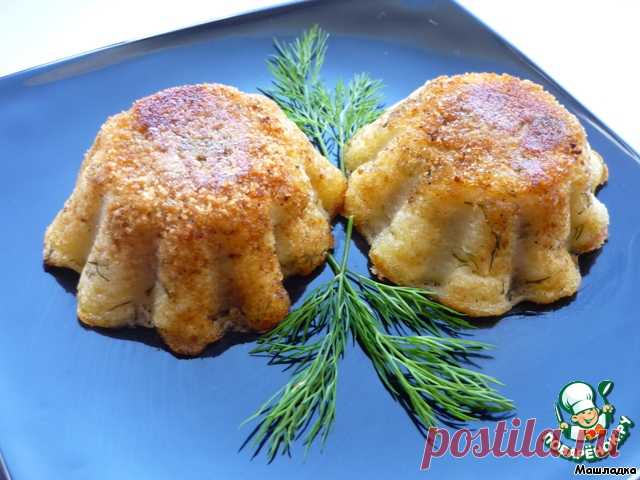 Кексы картофельные с грибами