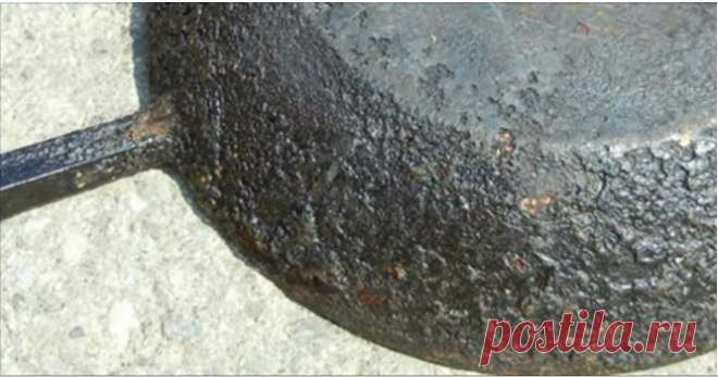 Не вздумайте выбрасывать старую сковороду! Это видео поможет быстро и без мороки сделать ее почти новенькой Способ этот проверенный и надежный. 