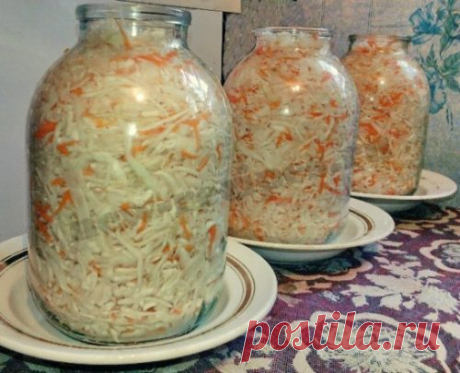 Готовим хрустящую квашенную капусточку