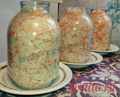 Готовим хрустящую квашенную капусточку