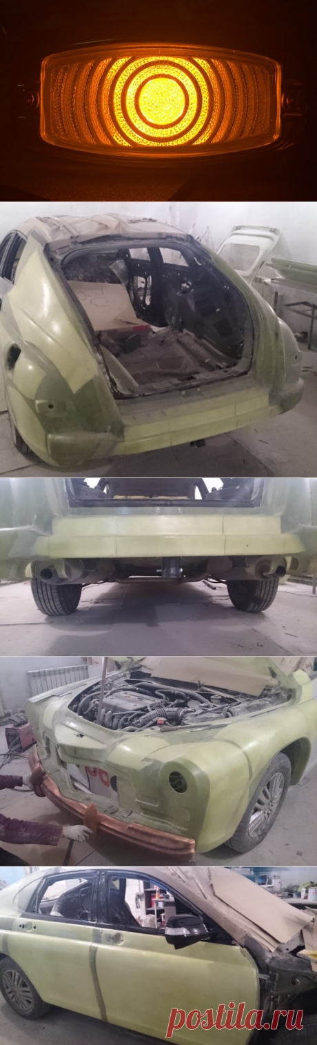 Honda Crosstour в облике ГАЗ М-20 "Победа"