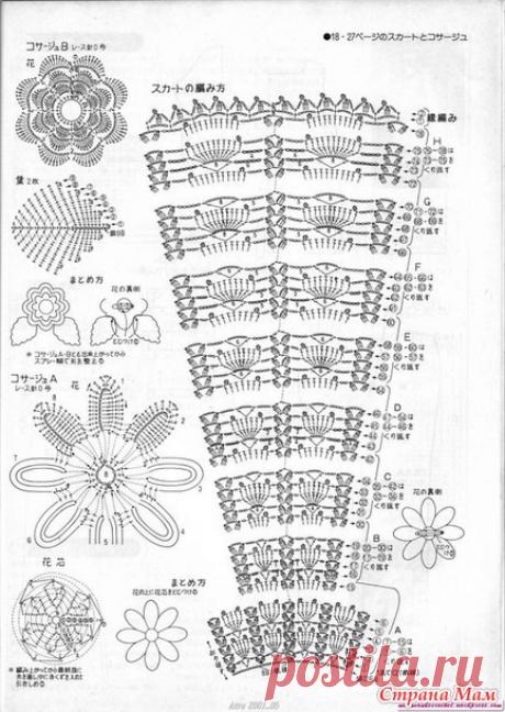 Желтая кофточка и юбочка для лета. - Вязание - Страна Мам