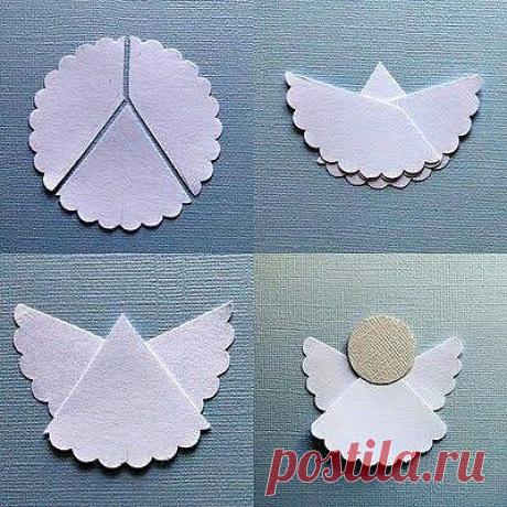 Рождественские ангелочки из разных материалов своими руками