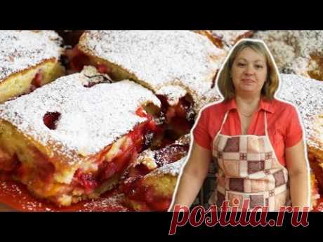 Рецепт сливового пирога
