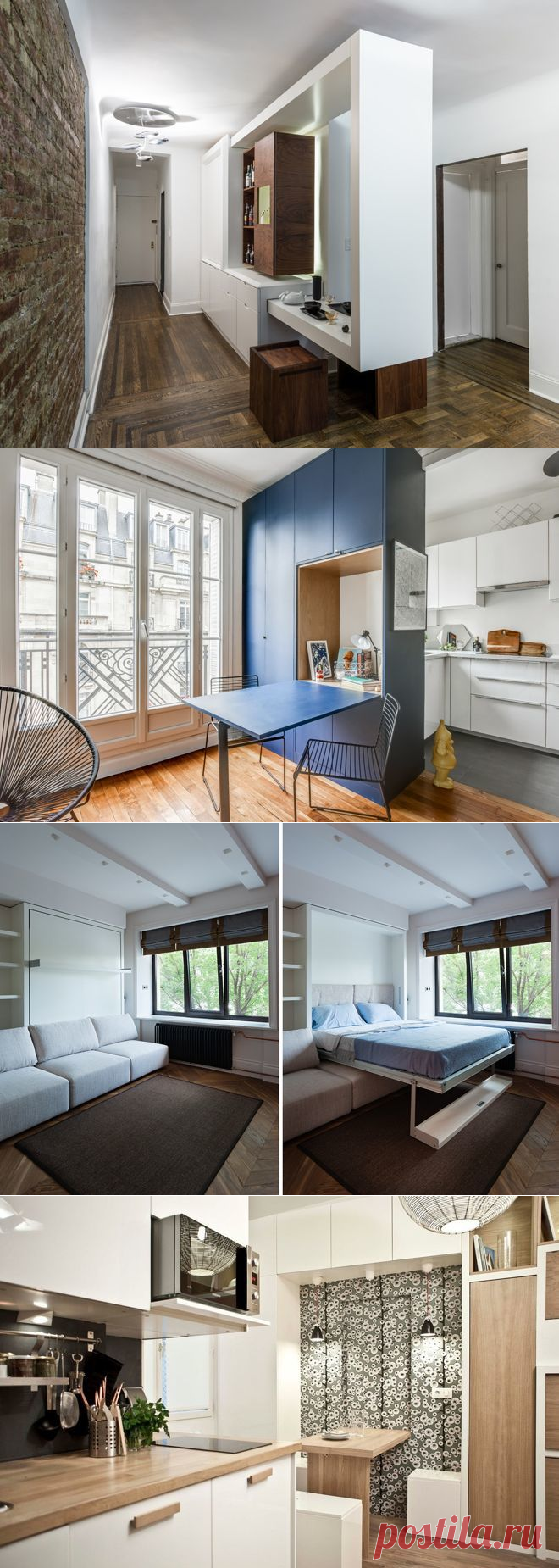 Трансформеры: 12 идей меблировки маленьких комнат