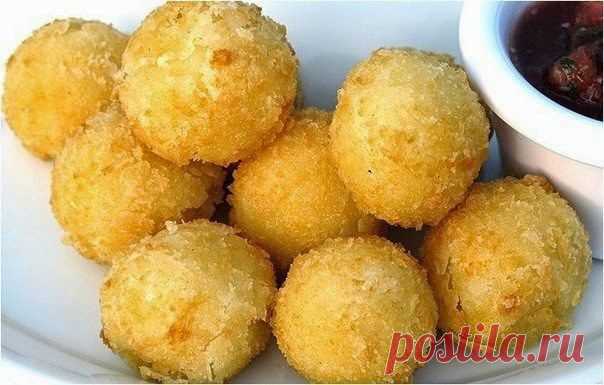 Лучшие кулинарные рецепты: Сырные шарики