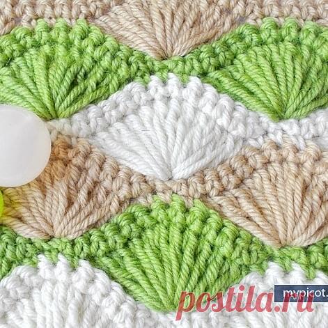 Узор крючком.