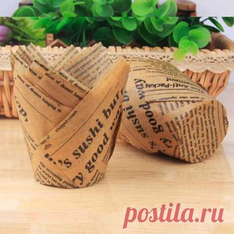 242.11руб. 30% СКИДКА|50 шт. подкладка для кексов в газете, Подарочная коробка для выпечки, коробка в виде Луны для торта, коробка для упаковки свадебных конфет, картонная коробка, контейнер|Подарочные сумки и упаковка|   | АлиЭкспресс Покупай умнее, живи веселее! Aliexpress.com