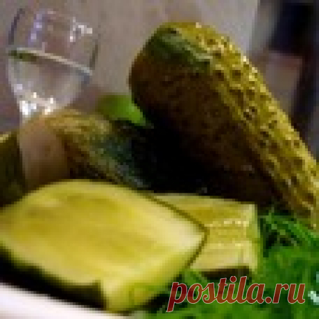 Огурцы малосольные "Две корочки хлеба" Кулинарный рецепт
