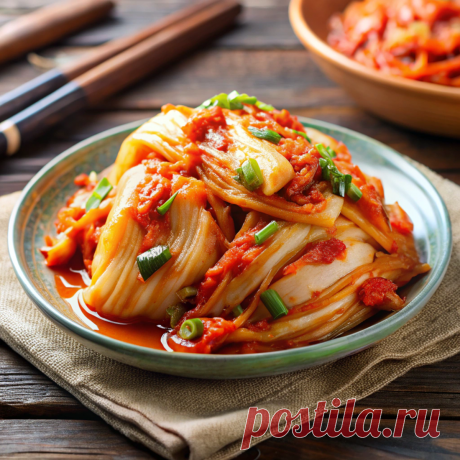 Кимчи по-корейски из пекинской капусты: традиционный рецепт с оригинальной подачей | Простые рецепты | Дзен