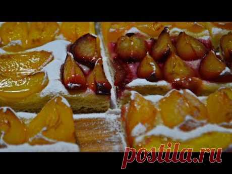 Простой Дрожжевой Пирог &quot;Дары Лета&quot; | Очень Вкусное Тесто!!! | Fruit cake
