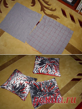 Made in dali:  pillow and for bathroom.
Parçaladum O'ni