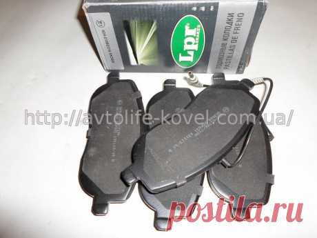 Тормозные колодки. Citroen Jumpy. Fiat Scudo. Peugeot Expert. 95-. LPR