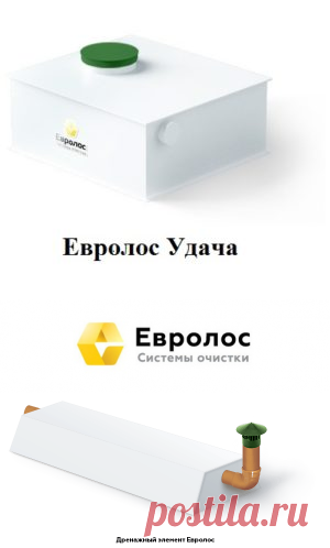 Евролос Удача - бюджетный дачный септик с доставкой под ключ