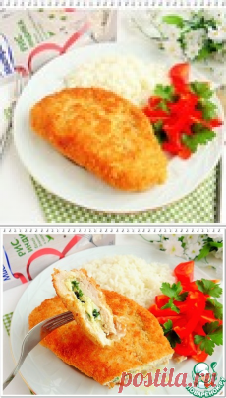 Сочные куриные отбивные с начинкой - кулинарный рецепт