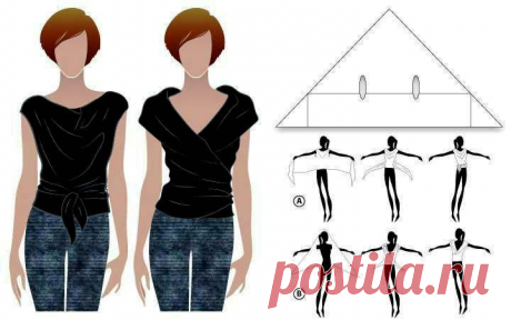 Шаль-трансформер