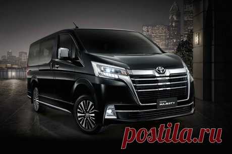 Роскошный минивэн Toyota Majesty 2020 на базе Hiace - цена, фото, технические характеристики, авто новинки 2018-2019 года