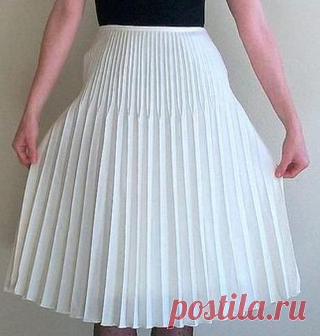 как связать юбку-плиссе на машине северянка и нева