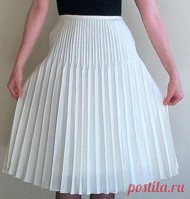 как связать юбку-плиссе на машине северянка и нева