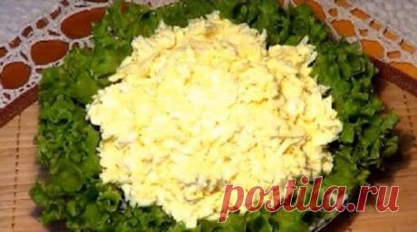 Самый быстрый чесночный салат - Люблю готовить