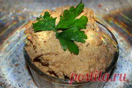 Ароматный домашний паштетик из куриной печени