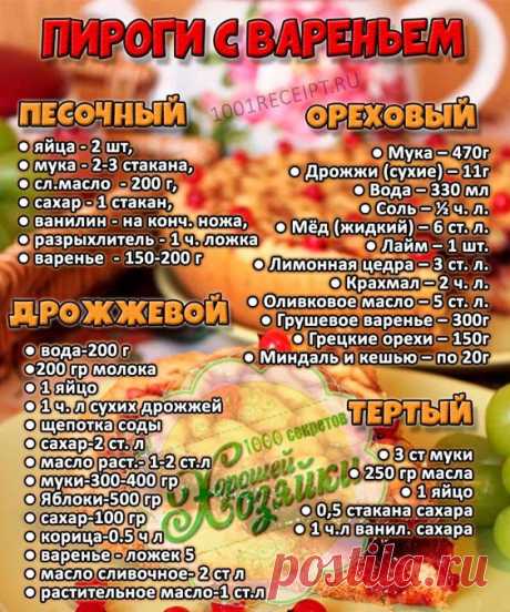 пироги с вареньем