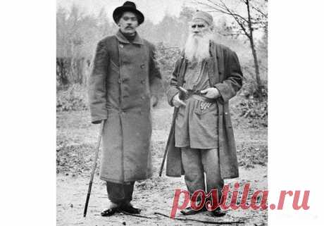 Максим Горький и Лев Толстой. Ясная пол / История цивилизаций!